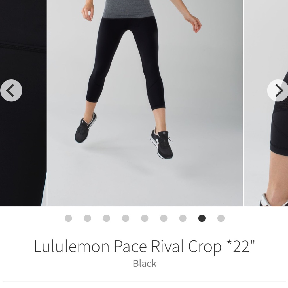 Lululemon Pace Rival Crop - Picture 2 of 10